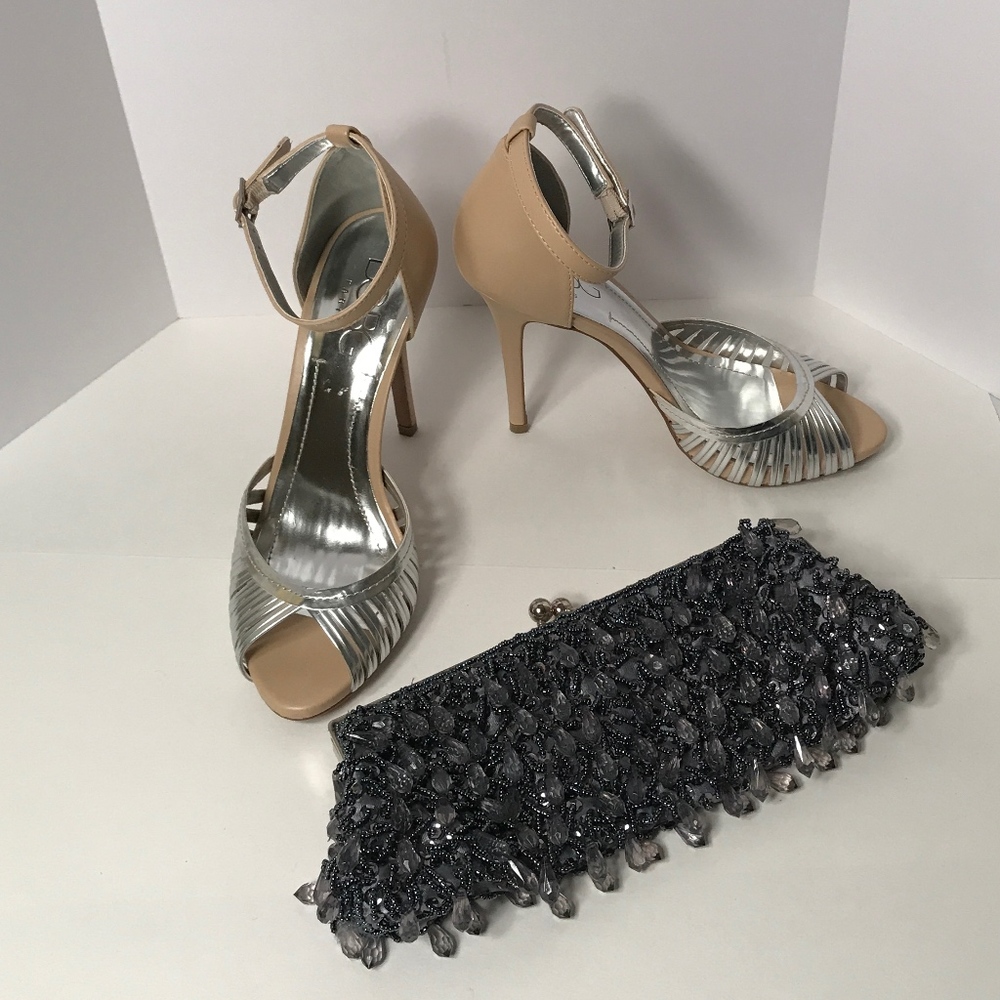 BCBG Paris Leather Heels